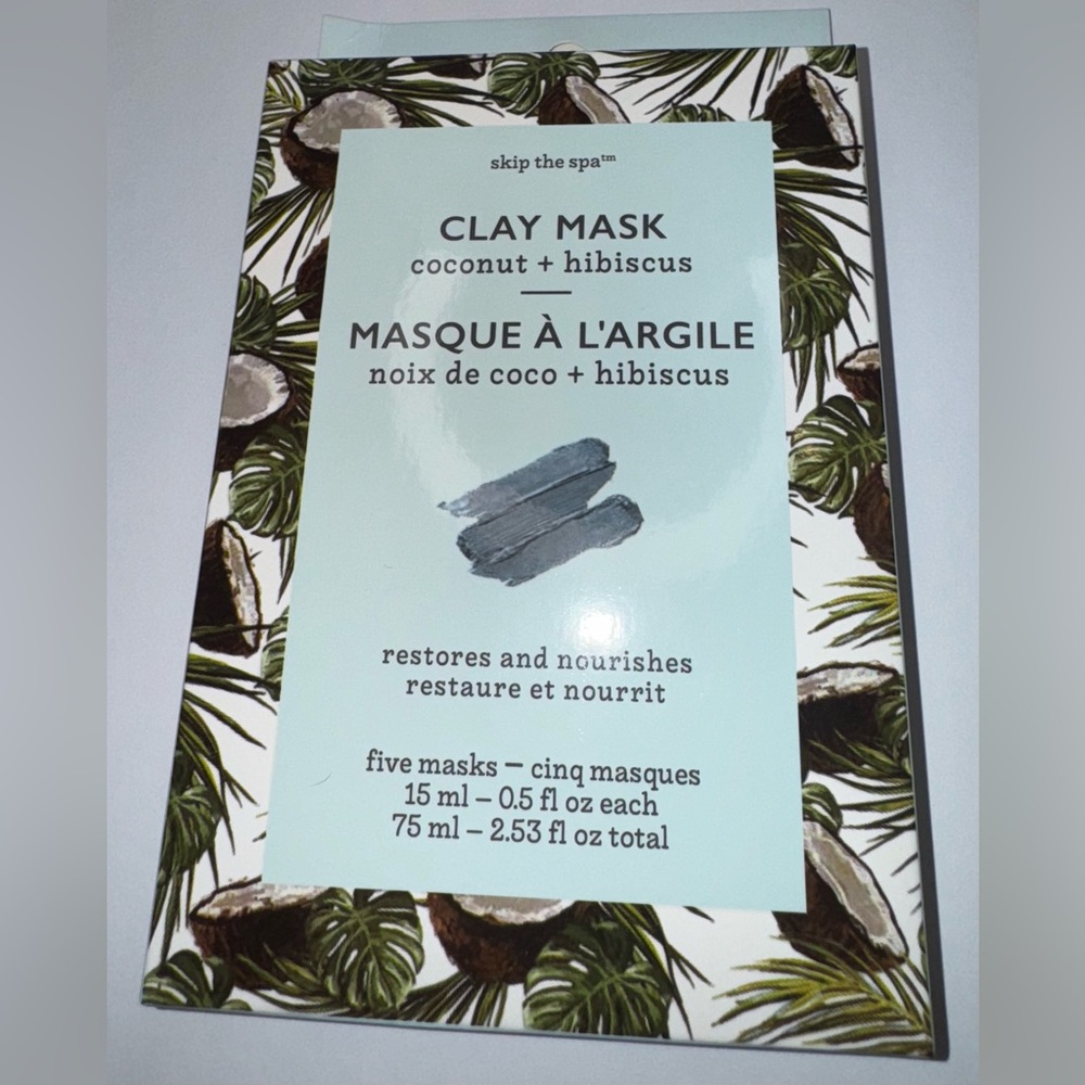 COCONUT + HIBISCUS
CLAY MASKS - Picture 3 of 5